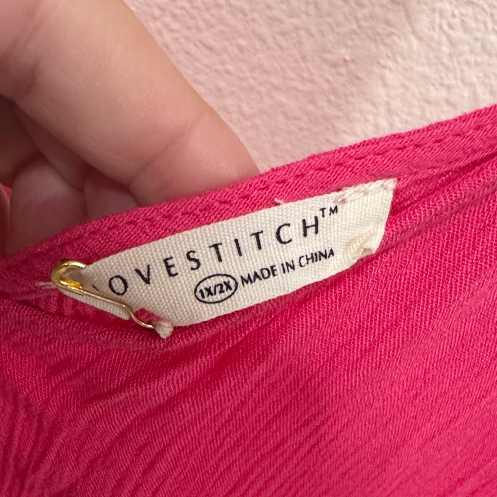 Lovestitch Pink Maxi Dress - Picture 7 of 7